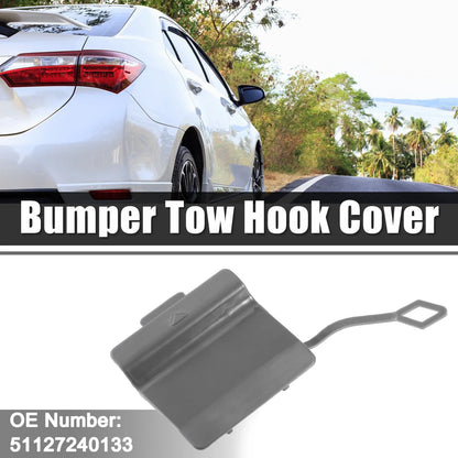 Rear Left Bumper Tow Eye Cover Cap for BMW 550i (2011-2013)