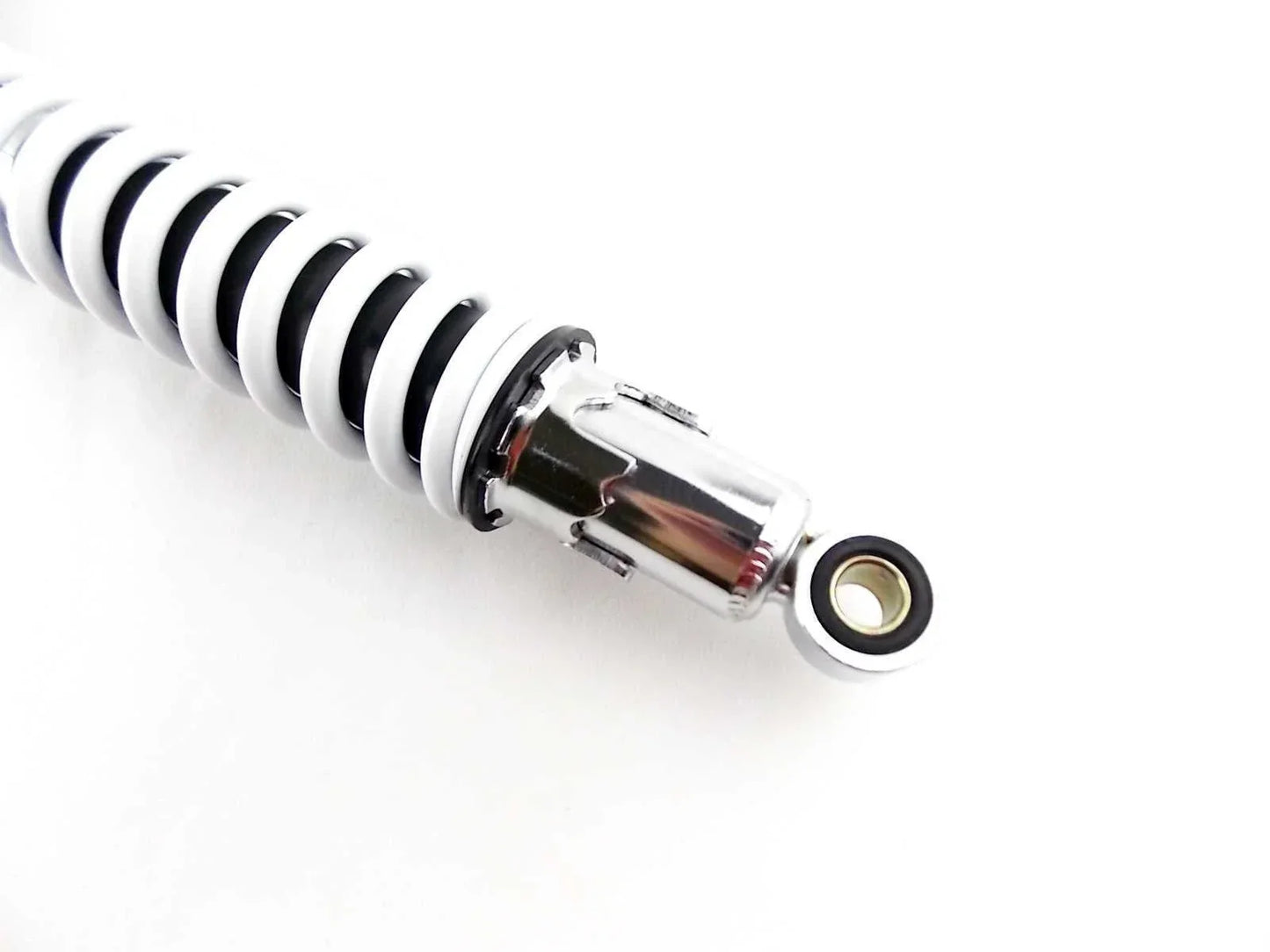 400mm White/Chrome Rear Shock Absorbers for Honda XL185