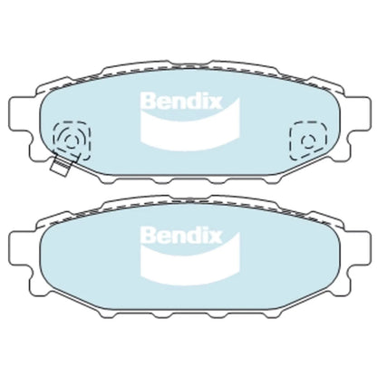 Ultimate Rear Disc Brake Pad Set 2.0L for Subaru XV GP7 (2012-2017)