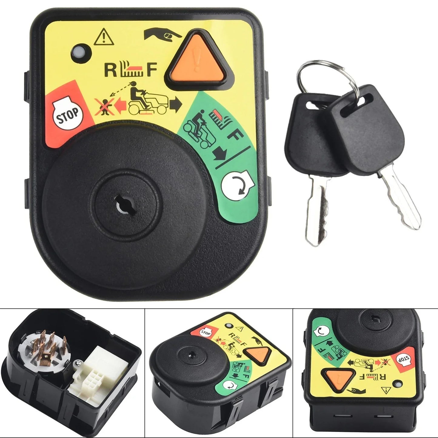 Plastic Ignition Switch for Riding Mowers
