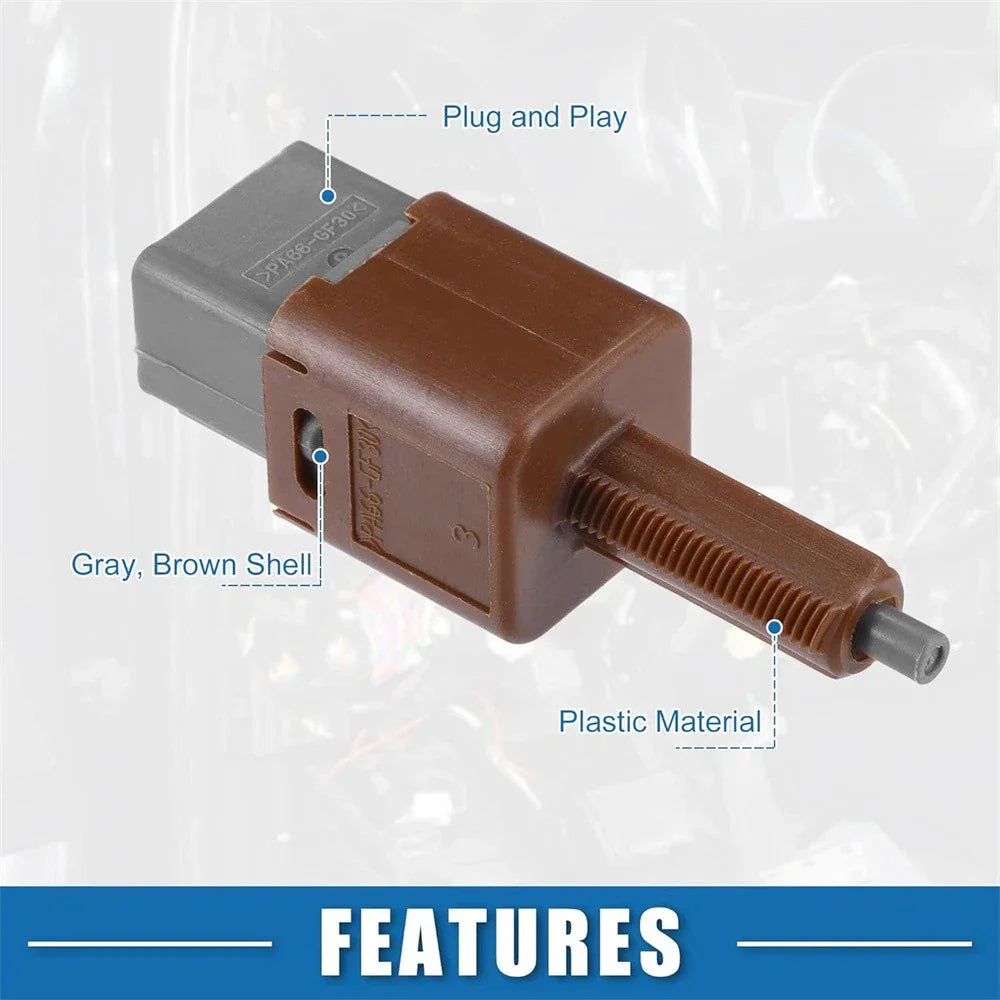 Brake Light Switch for Nissan Rogue, Quest, Infiniti G25, EX35, FX35 (2008-2019)