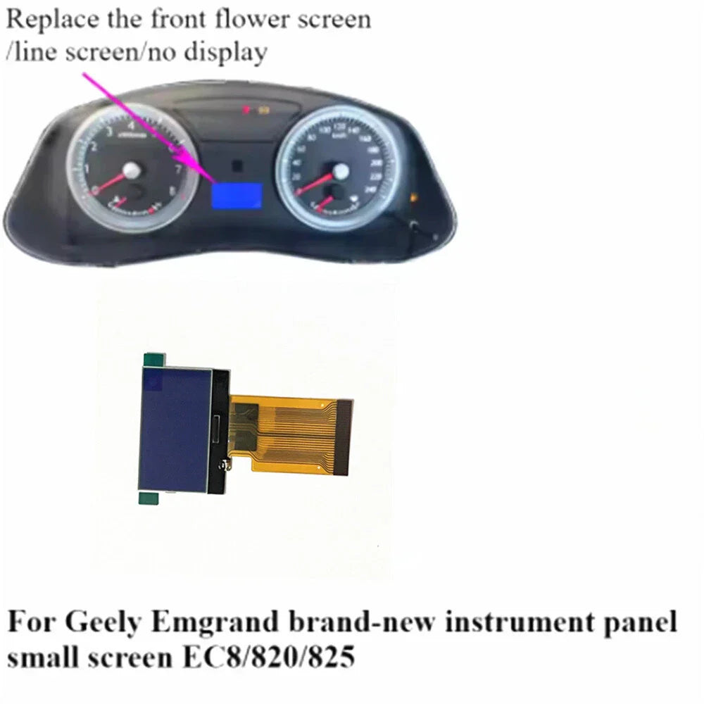 LCD Screen Display for Geely Emgrand EC820 EC8 EC825 (2014-2019)