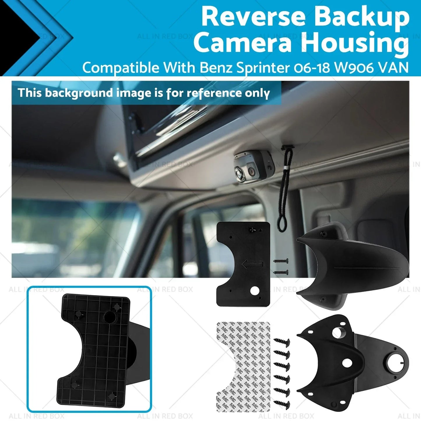 Reverse Backup Camera Housing for Benz Sprinter 2006-2018 (2006-2018)