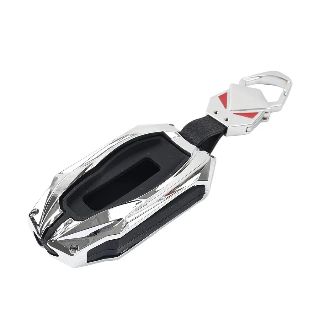 Silver Key Fob Cover Protector Case for Dodge Ram 1500 (2019-2024)