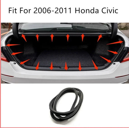 Rear Boot Trunk Lid Weatherstrip Seal for 2006-2011 Honda Civic