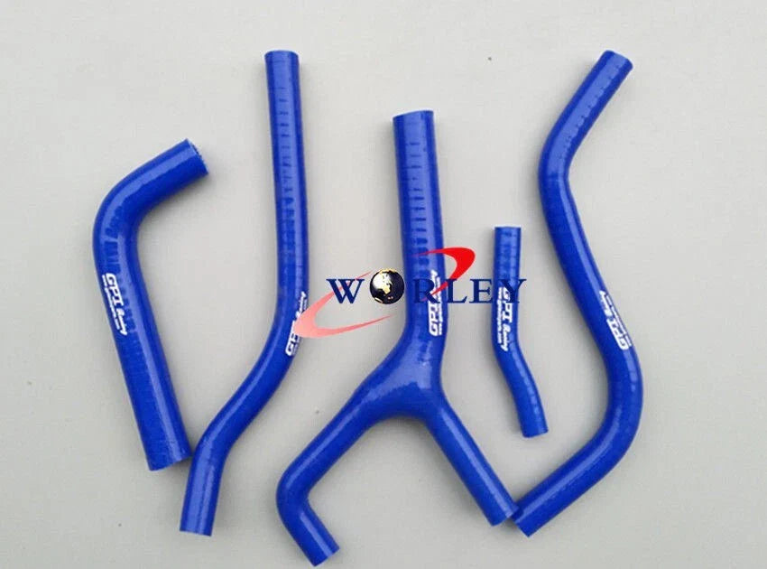 Blue Silicone Heater Radiator Hose for HONDA CR125 CR125R (1983)
