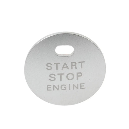 Silver Engine Start Push Button Cover Trim for Mazda 3 6 Atenza CX-5 (2014-2023)