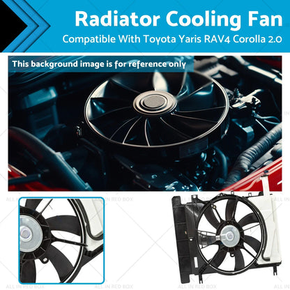Radiator Cooling Fan for Toyota Corolla Estate 2.0 D-4D (2002-2007)