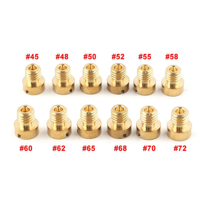 45-72 M5 Main Jet for Dellorto Carburetor SHA SHB UA UB PHBG VHB-CS VHBT-CS