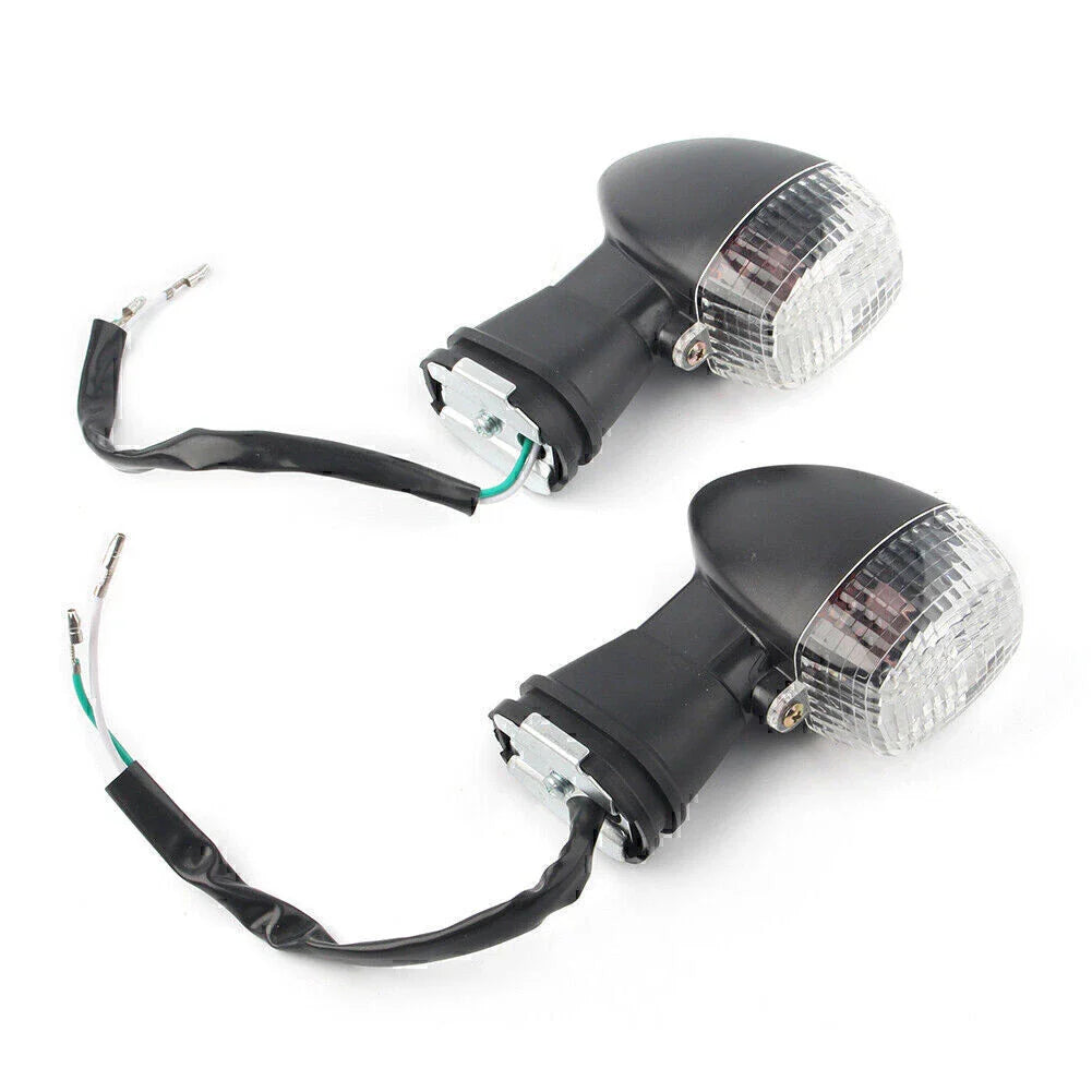 Clear Front Turn Signal Lights for Kawasaki ZX-7R ZX-9R ZX-12R (1996-2006)