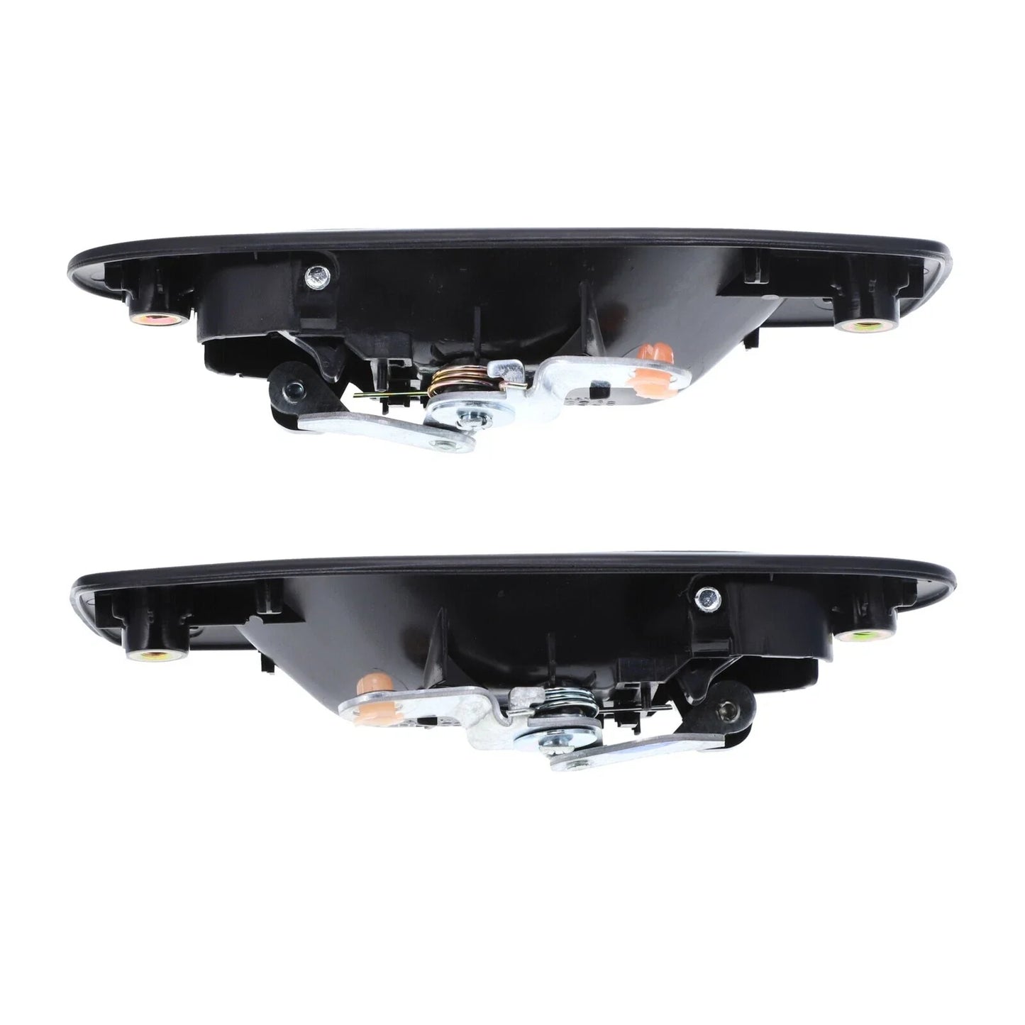 4 x Front & Rear LH + RH Door Handle Outer Black for Honda Civic (1991–1995)
