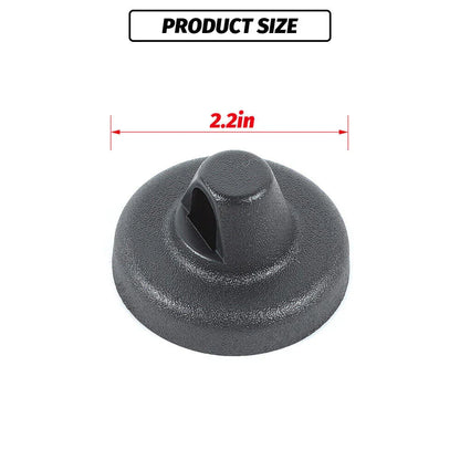 Antenna Base Cover for Jeep Wrangler JK/JL/JT (2007 - Present) Black