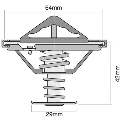 Thermostat 3.5L for Mitsubishi Verada (1999-2005)