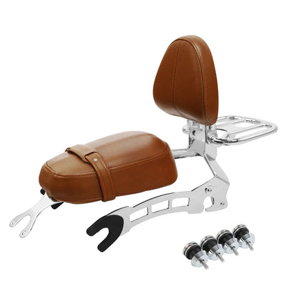 Sissy Bar Backrest Pad Mount Spools for Indian Scout (2015-2024)