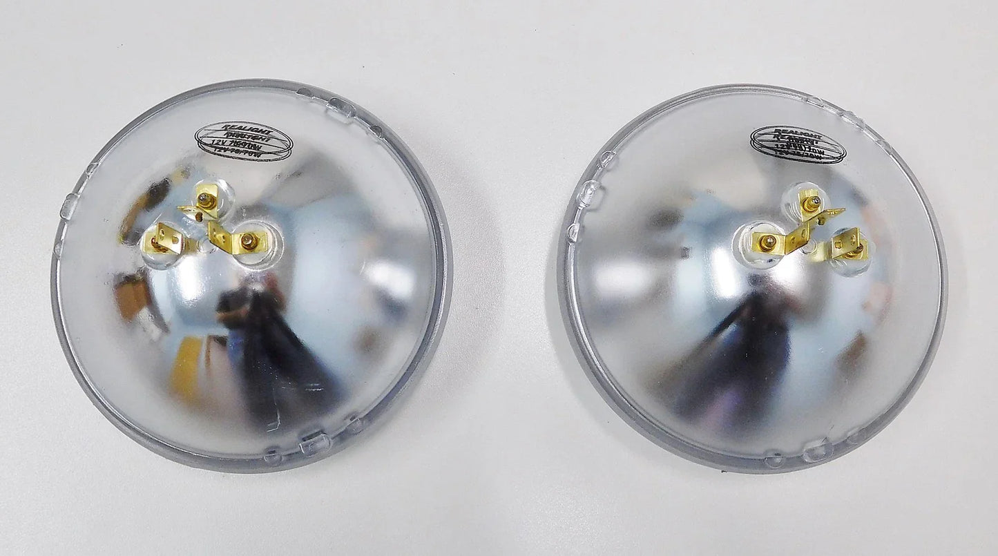 Super Bright Xenon Halogen Round Headlights for Nissan MQ Patrol (1980-1983)