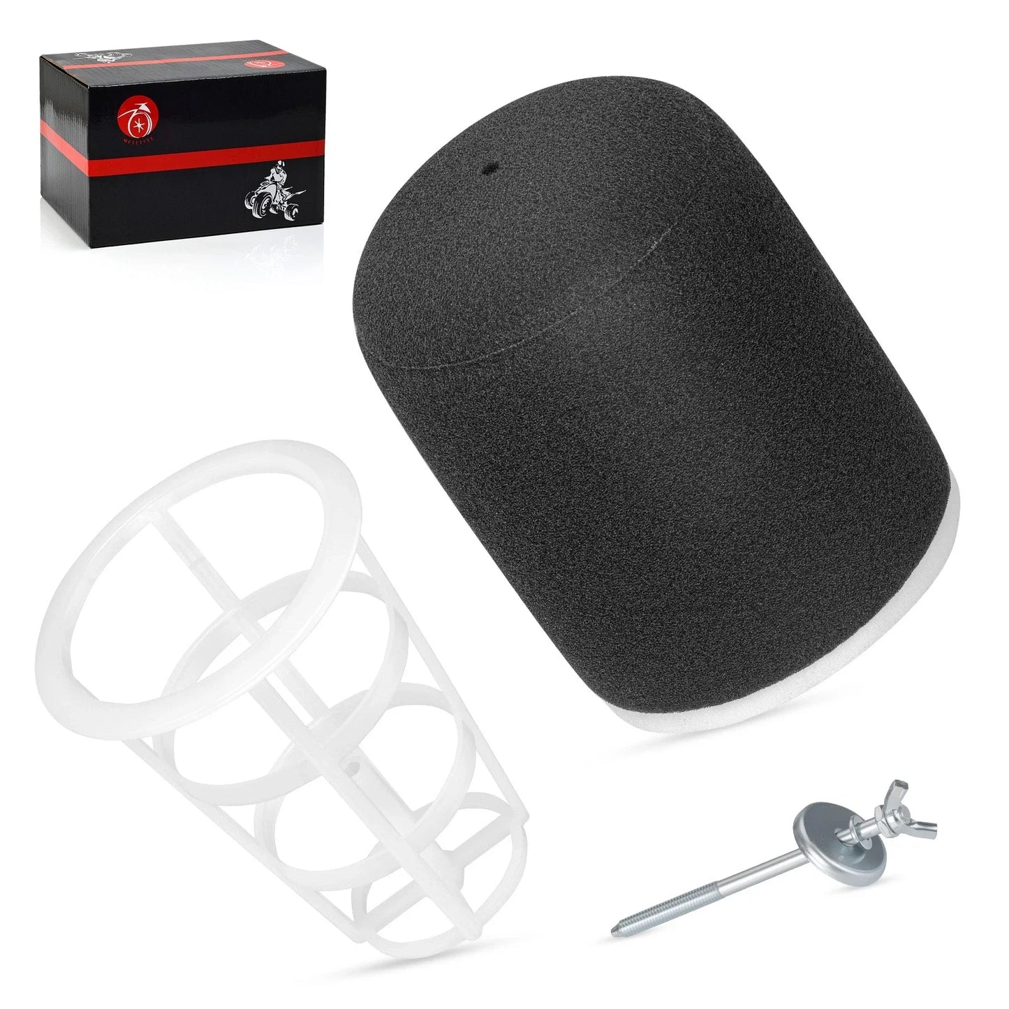 Air Filter Cleaner Element & Cage Guide Bolt Kit Yamaha YFZ450X (2010–2011)