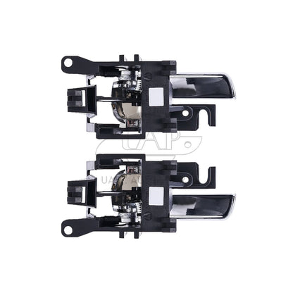 Left & Right Inner Door Handle Chrome for Nissan Navara D40 Frontier(2005–2018)
