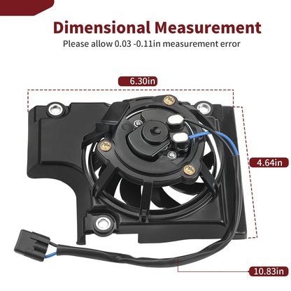 Radiator Fan Kit for Yamaha YZ450FX WR450F (2019–2023)