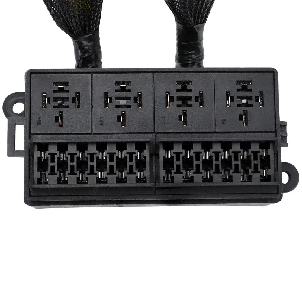 4 x 40A Relay & 12 Fuses Pre-Wired Fuse Relay Box for Car Marine Boat