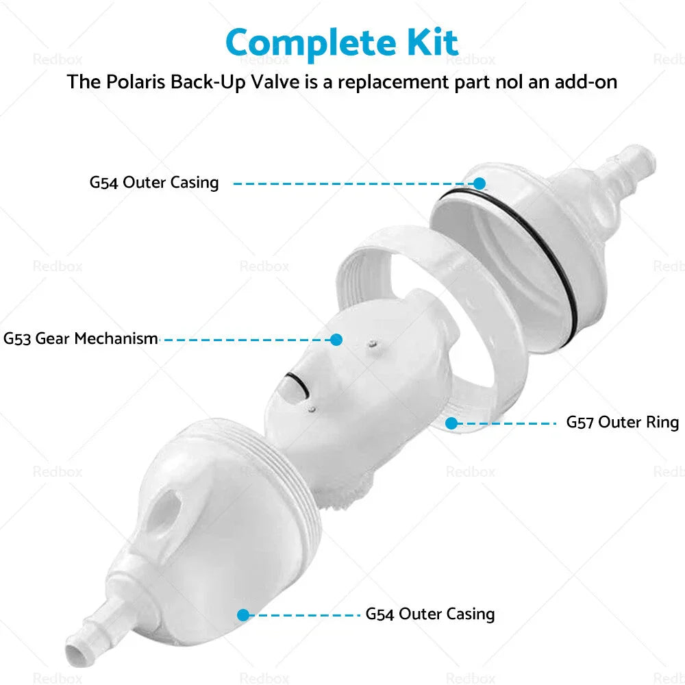 Polaris Pool Cleaner  Backup Valve Replacement for 180 280 380 480 3900