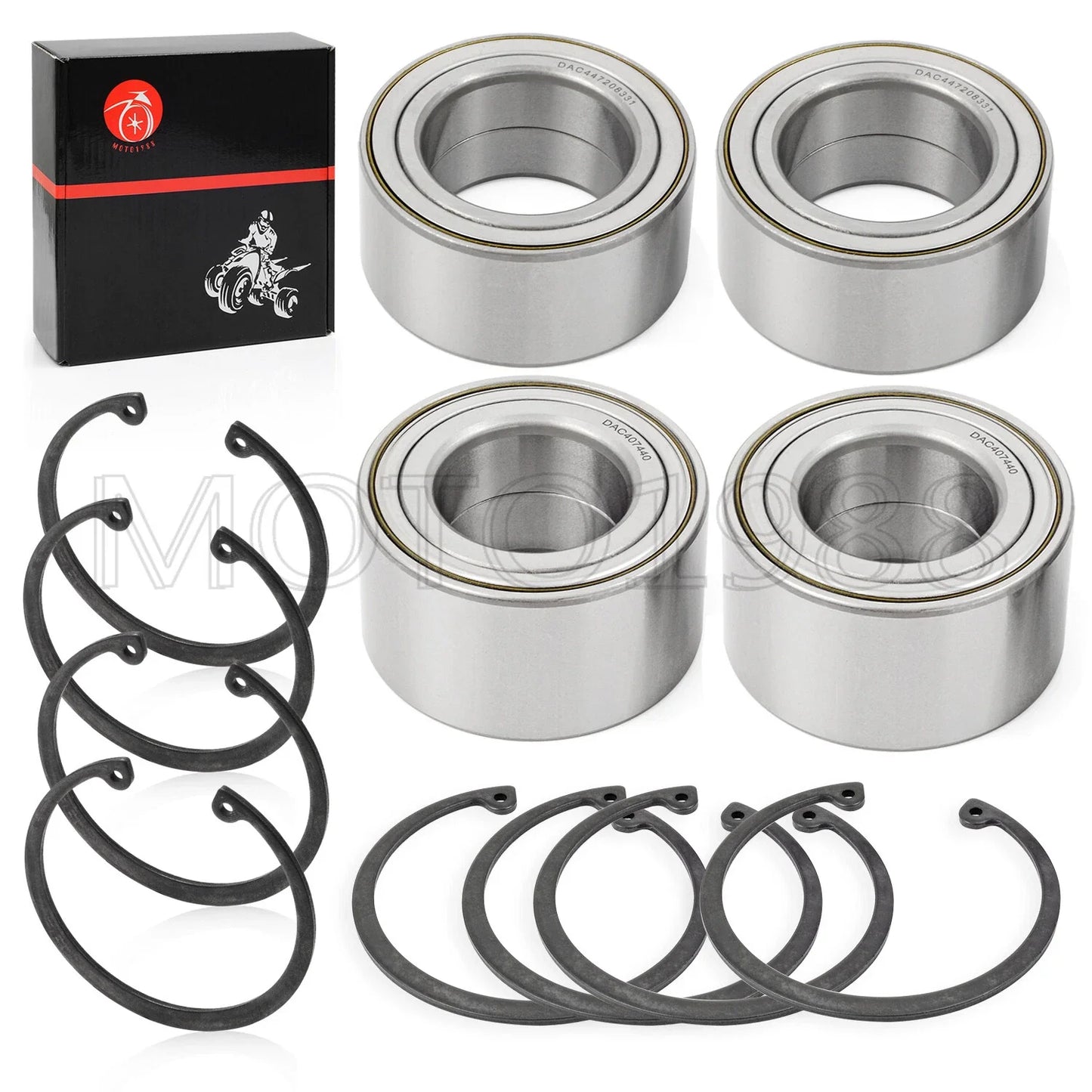 Front and Rear Wheel Bearing for Polaris Ranger (2006–2021)