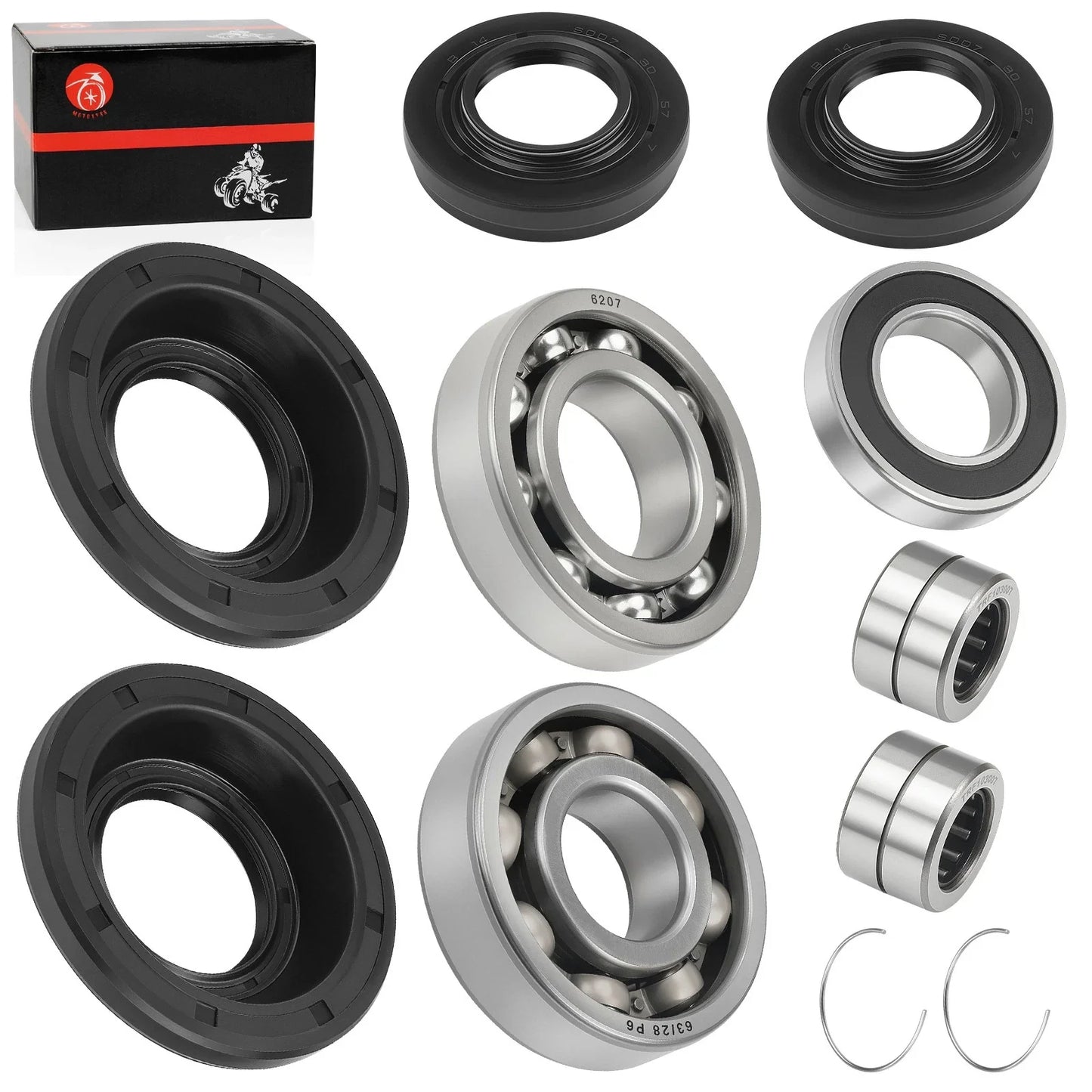 Rear Differential Bearing Seal Kit for Honda Rancher 420 4x4 (2015–2024)