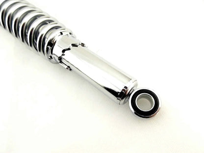 365mm JBS Chrome Rear Shock Absorbers for Suzuki GS650 Katana (1983-1989)