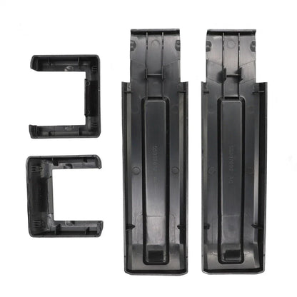 Matt Black Tailgate Hinge Cover Trims for Jeep Wrangler JK (2007-2018)