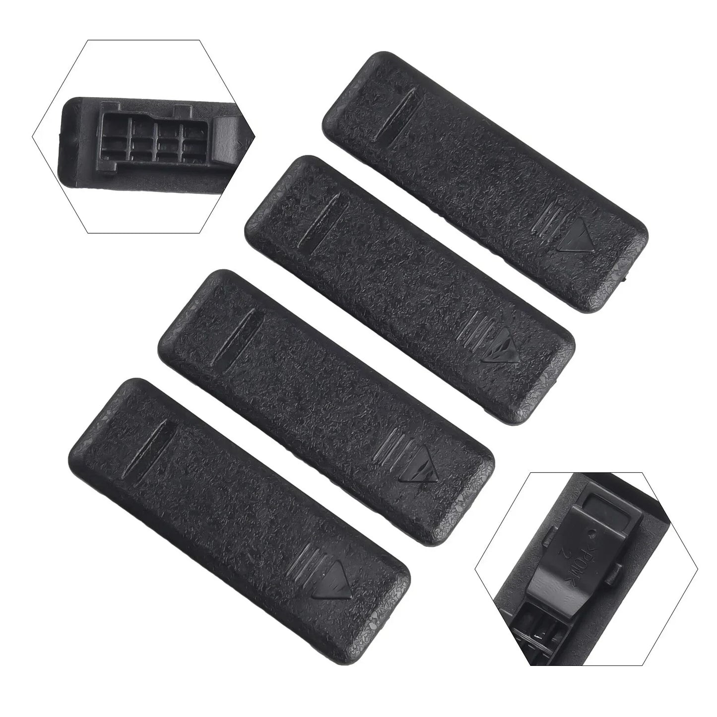 Roof Molding Covers / Set of 4 for Kia Soul (2014–2019)