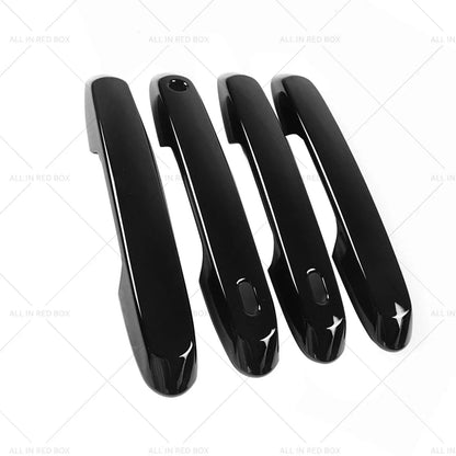 Door Handle & Rearview Mirror Covers for Prado LC250 (2024) Glossy Black
