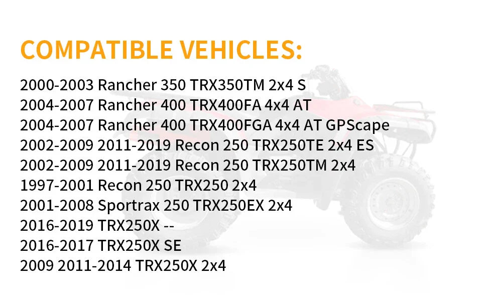 Swingarm Bearing Seal Rebuild Kit for HONDA FourTrax Rancher (1999–2009)