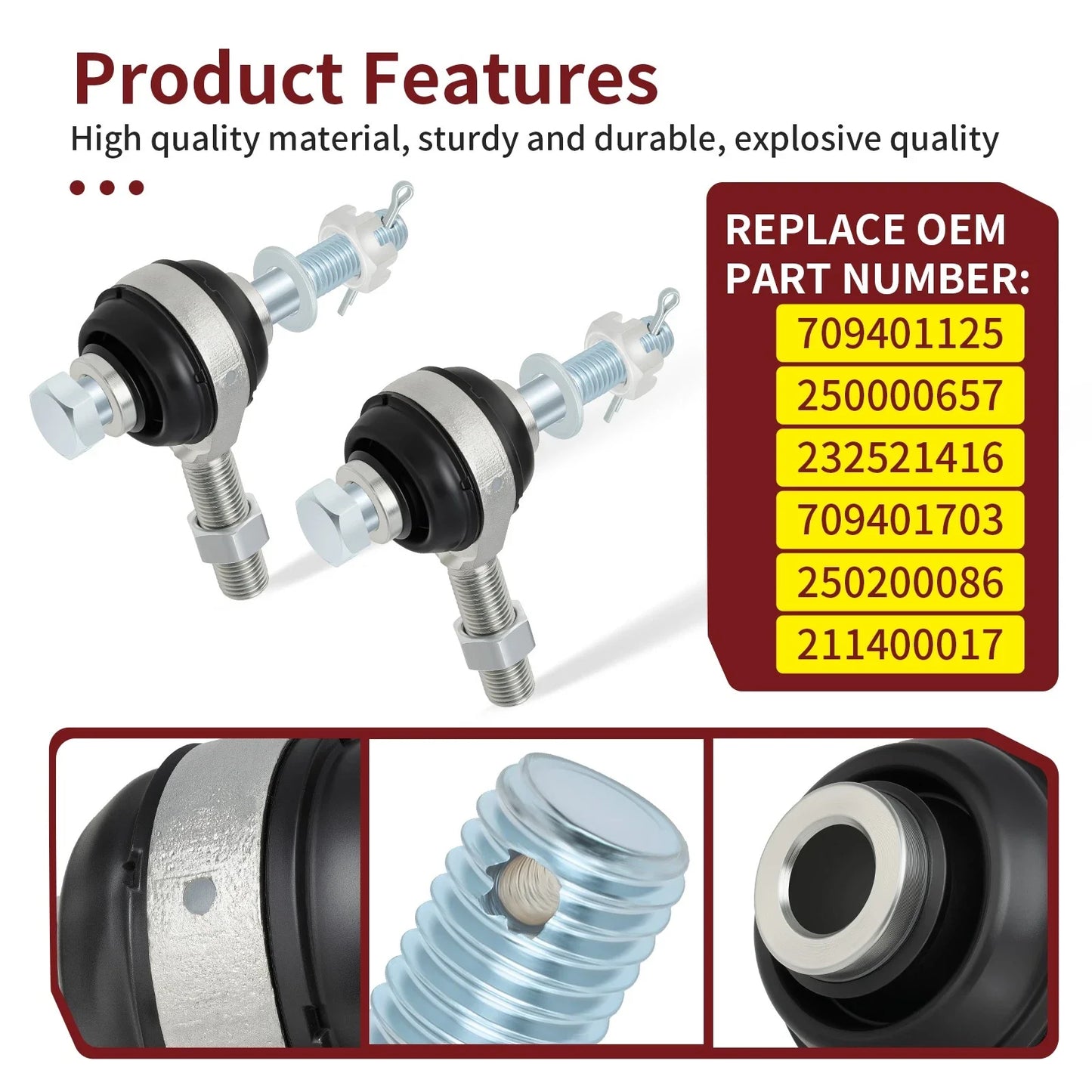 Tie Rod End Kit for Can-Am Maverick 1000