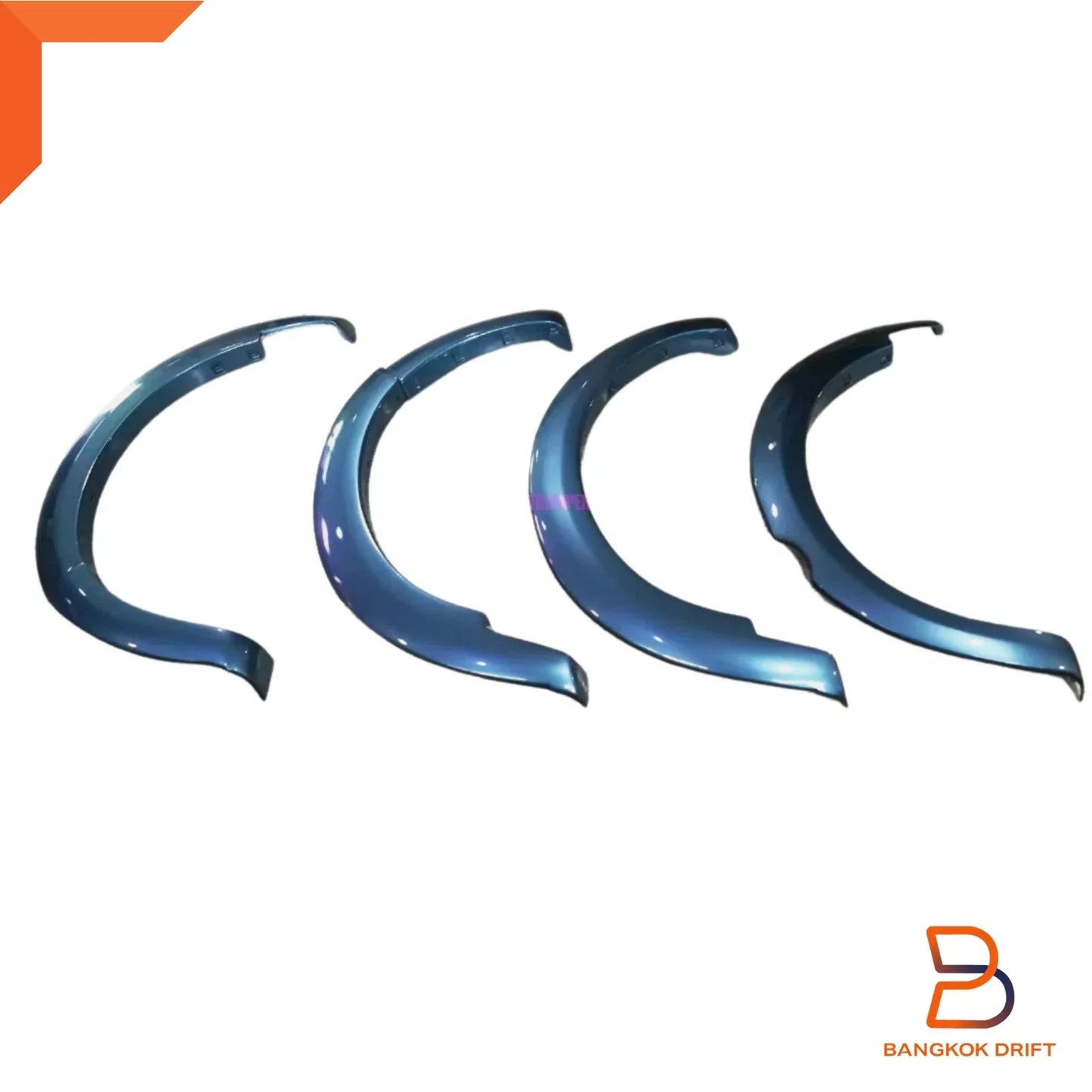 38L Gunmetal Blue Fender Flares Wheel Arch for Mazda BT-50 Ute (2012-2019)