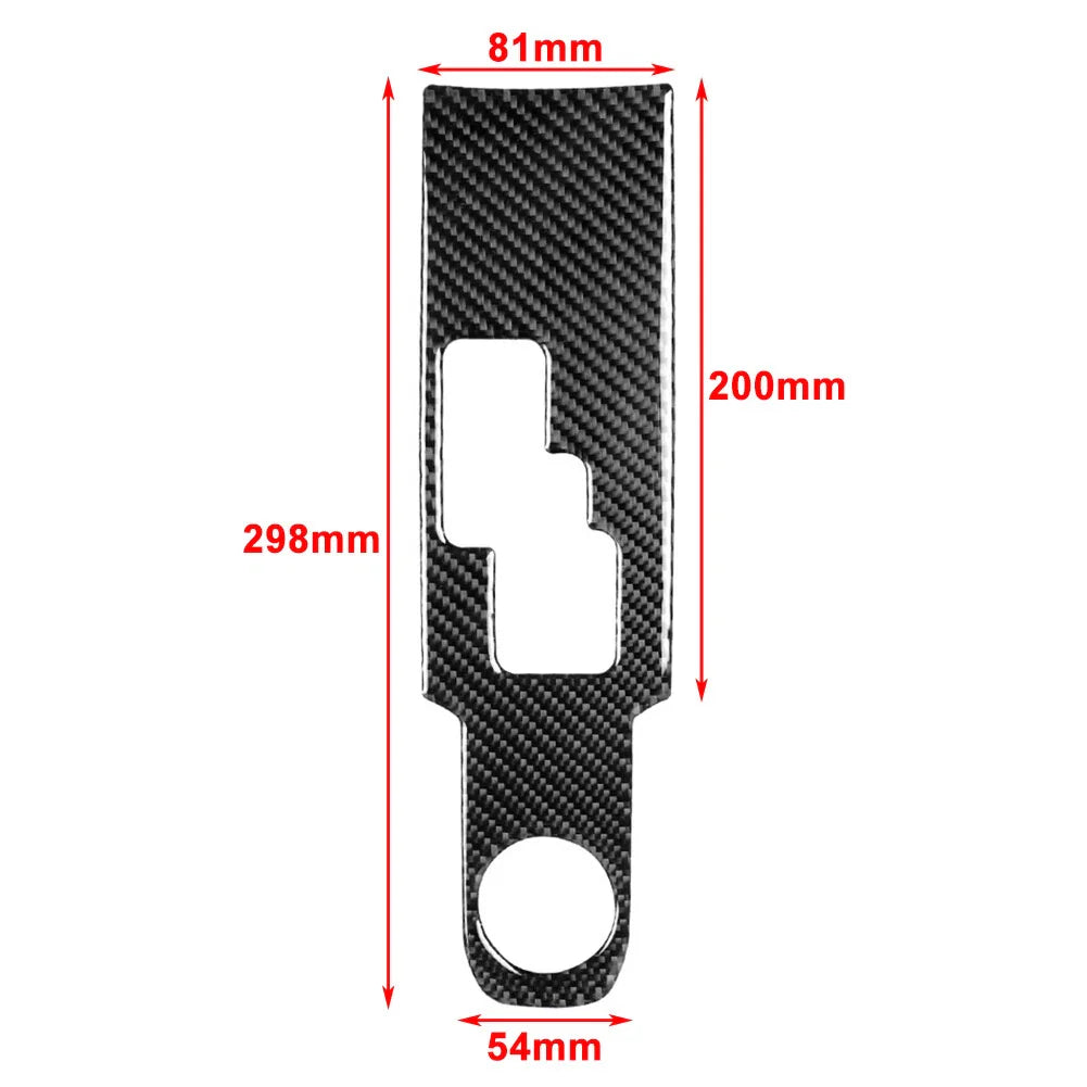 Carbon Fiber Gear Shift Panel Cover for Nissan GTR R35 (2008-2016)