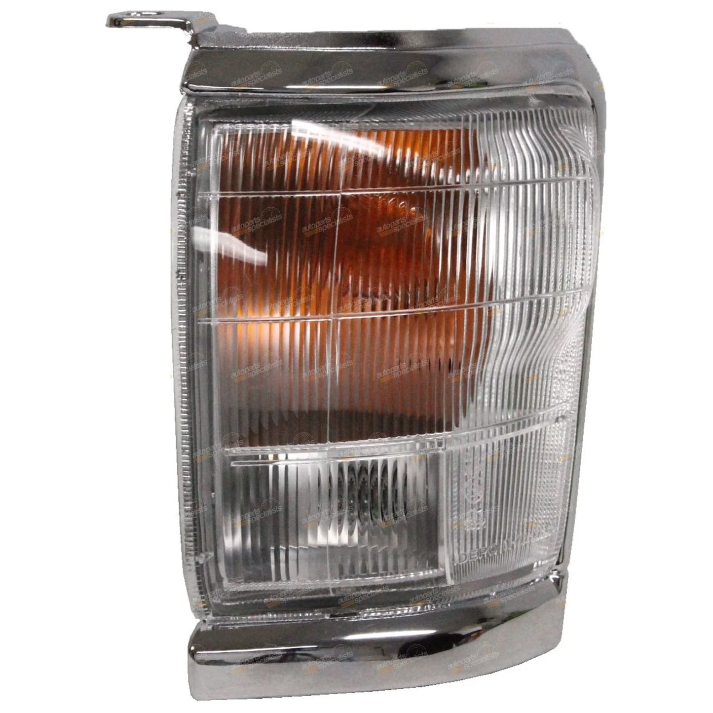2 x LH+RH Chrome Trim Corner Indicator Lights for Toyota Hilux (1997–2001)