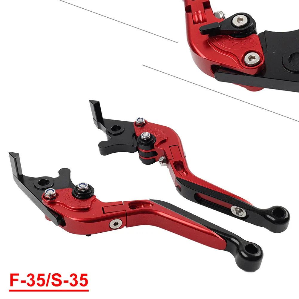 Extendable Brake Clutch Levers for Suzuki GSXR600 GSXR750 GSXR1000 (06-10)