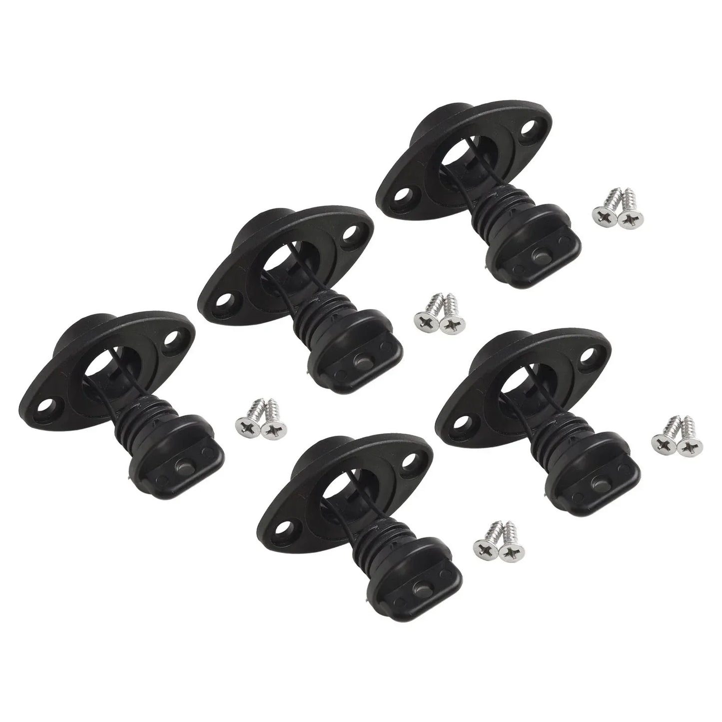 Marine Drain System 2 x Bungs & 4 x Installation Screws