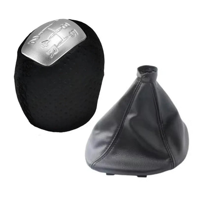 Black ABS Leather Gear Shift Knob Gaiter Boot for IVECO Daily V VI Series