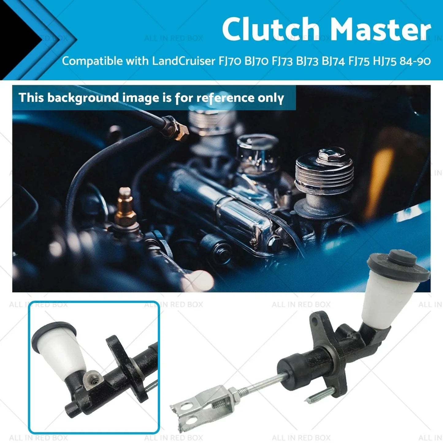 Clutch Master Cylinder for LandCruiser FJ70 BJ70 FJ73 BJ73 BJ74 BJ75 HJ75 (84-90)