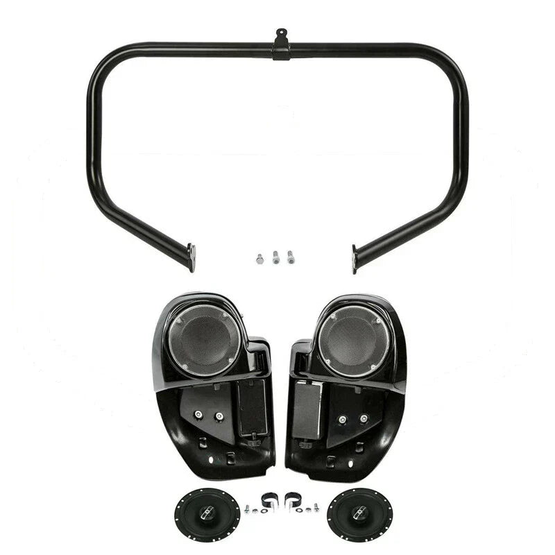 6.5" Lower Vented Fairings & Speakers for Harley Road Glide (2014-2024)