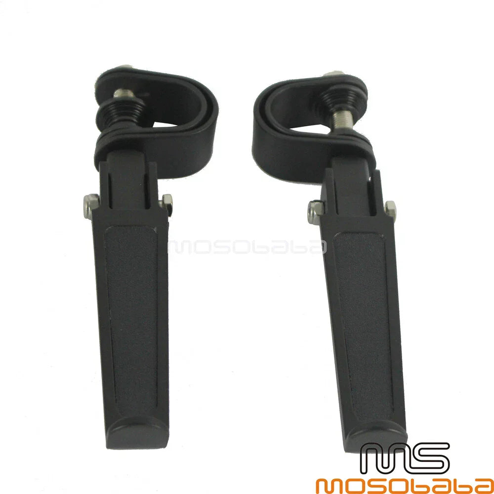 Highway Crash Bar Foot Pegs w/ 1"~1-1/4" Clamps for Harley-Davidson