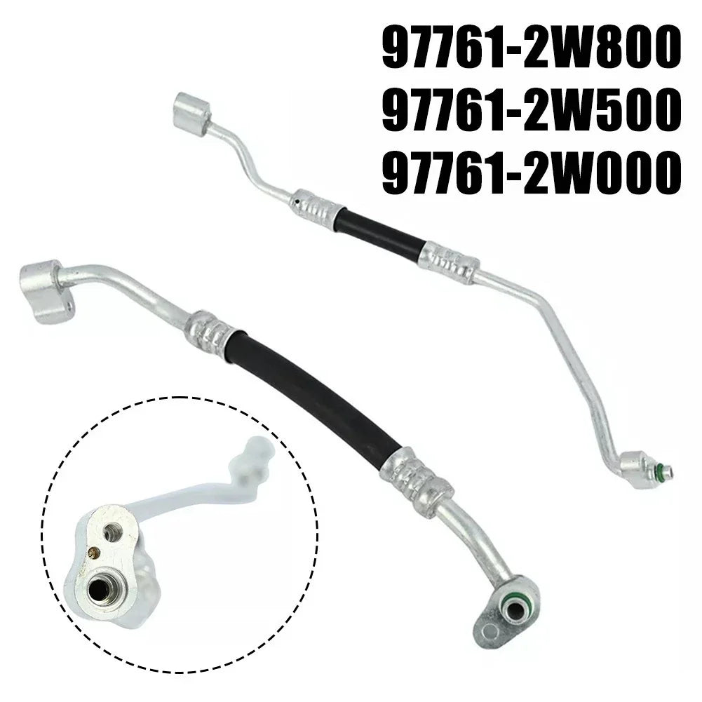 AC Pipe Tube Silver for Hyundai Santa Fe Sport (2013–2018)