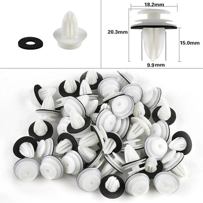 200Pcs Rivets Panel Clips for Cars/Trucks