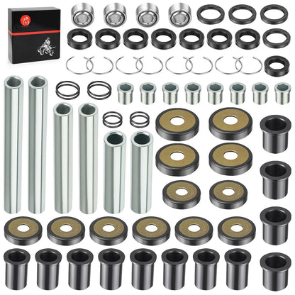 2 x Rear A-Arm Bushing Shaft Kit for Honda Rincon 680 4x4 TRX680 FA FGA (2006–2014)