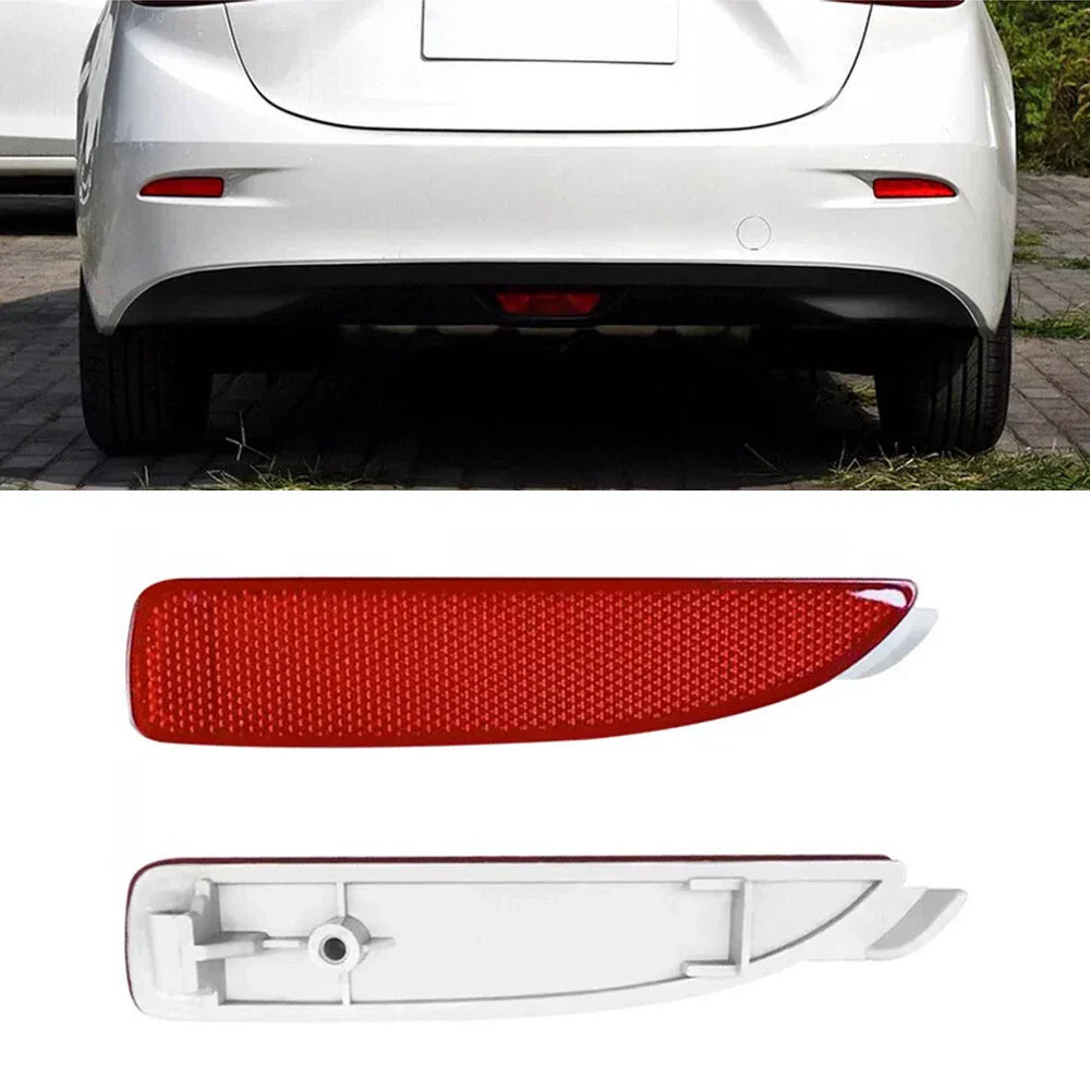 Car Rear Bumper Reflectors for Mazda 3 (2014-2018)