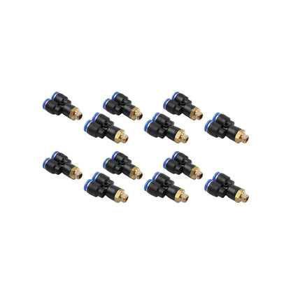 12pcs G1/8��� Y Air Valve Fitting Connector for Tire Changer