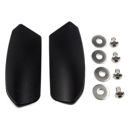 Black Mirror Block Off Plates for Suzuki GSX-R1000 (2001-2023)