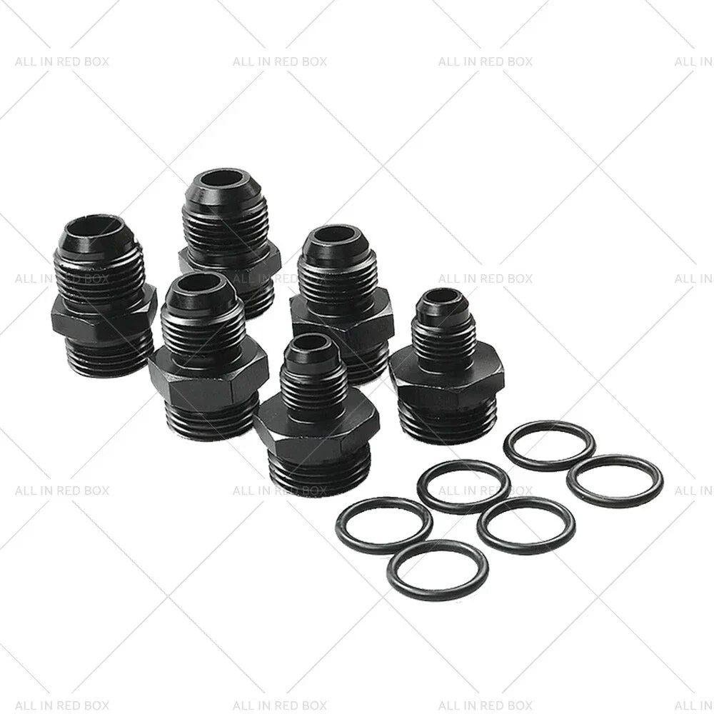100 Micron AN6 8 10 Aluminum High Flow Fuel Inline Filter for Universal Car