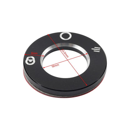 Red Ignition Switch Lock Trim Ring Cover for Vespa LX LXV S ET4 GTS GTV (2006-2023)