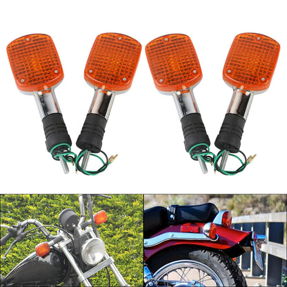 4 x Turn Signals Blinker Light for Honda Rebel 250 CA250 Magna VF250 VF750